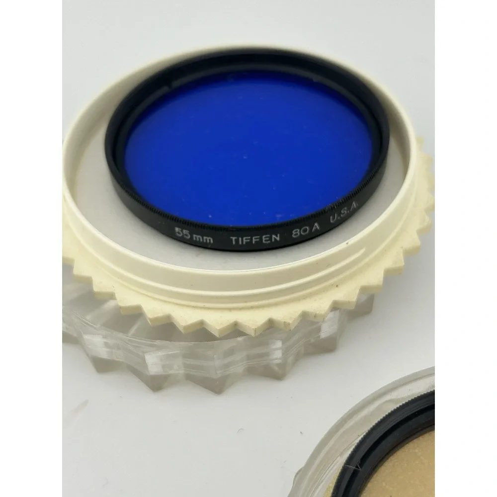 Vintage Camera Lens Filter Bundle -‎ Filters and Blower Brush
